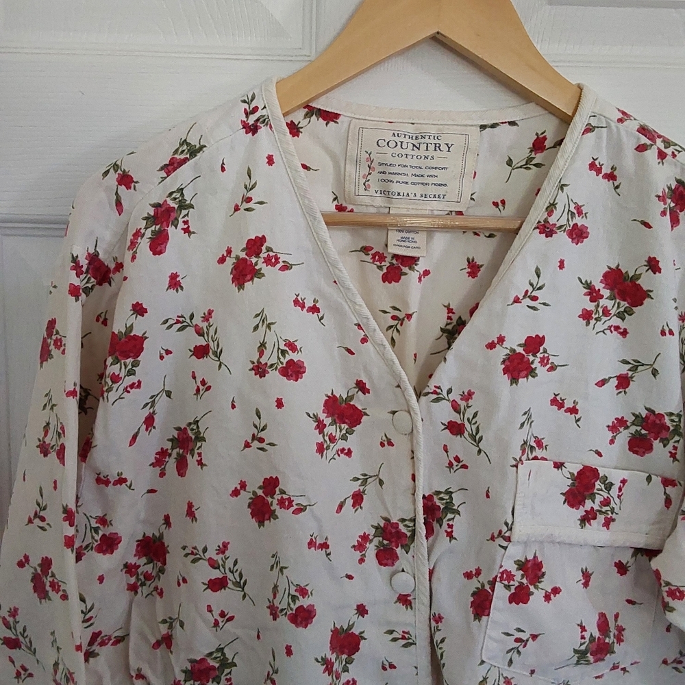 Vintage Victoria's Secret Cotton Nightshirt - Picture 2 of 4